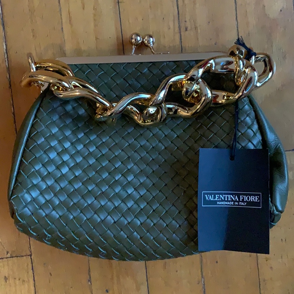 Valentina Fiore bag handmade in Italy genuine leather